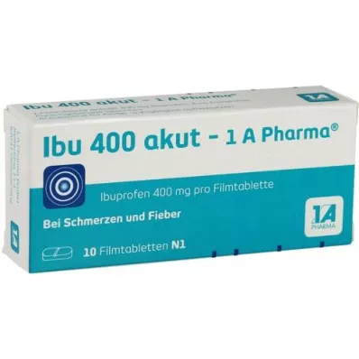 IBU 400 akut-1A Pharma Filmtabletten, 10 St
