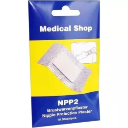 BRUSTWARZENPFLASTER NPP2, 10 St