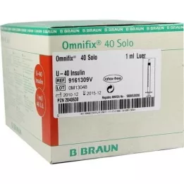 OMNIFIX Solo Insulinspr.1 ml U40, 100X1 ml