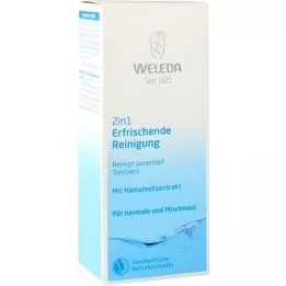 WELEDA 2in1 erfrischende Reinigung Milch, 100 ml