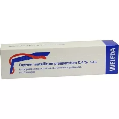 CUPRUM METALLICUM praep.0,4% Salbe, 23 g