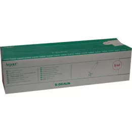 INJEKT Solo Spritze 5 ml Luer exzentrisch PVC-frei, 100X5 ml
