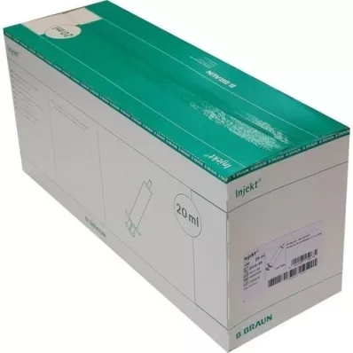 INJEKT Solo Spritze 20 ml Luer exzentrisch PVC-fr., 100X20 ml
