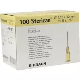 STERICAN Kanülen 19 Gx1 1/4 1,1x30 mm, 100 St