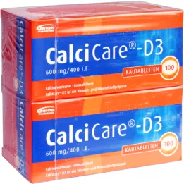 CALCICARE D3 Kautabletten, 200 St
