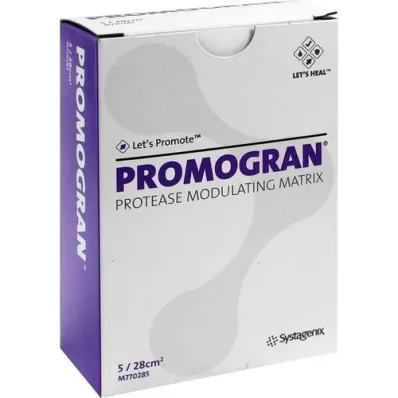PROMOGRAN 28 qcm steril Tamponaden, 5 St