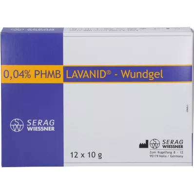 LAVANID Wundgel, 12X10 g