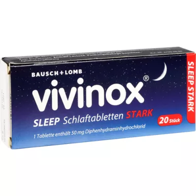VIVINOX Sleep Schlaftabletten stark, 20 St