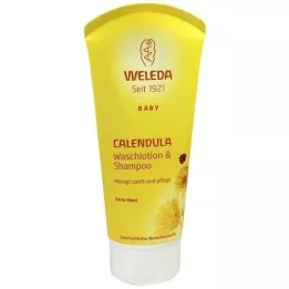 WELEDA Calendula Waschlotion &amp; Shampoo, 200 ml