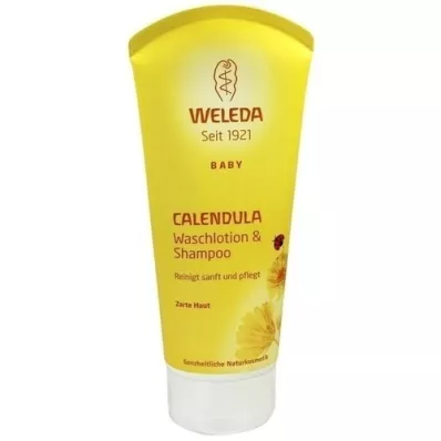 WELEDA Calendula Waschlotion &amp; Shampoo, 200 ml