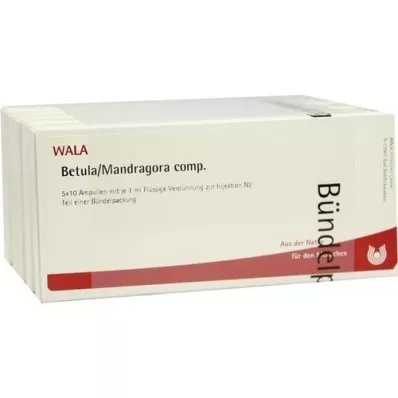 BETULA/MANDRAGORA comp.Ampullen, 50X1 ml