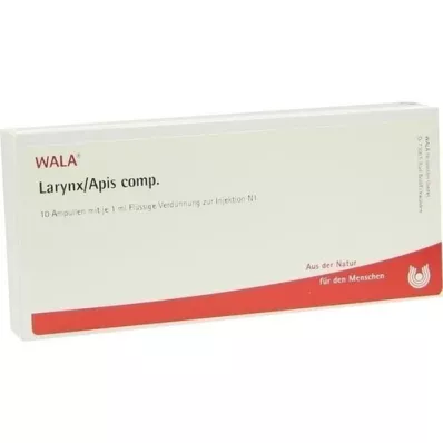 LARYNX/APIS comp.Ampullen, 10X1 ml