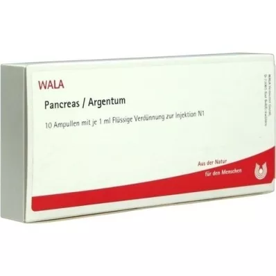 PANCREAS/ARGENTUM Ampullen, 10X1 ml
