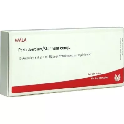 PERIODONTIUM/STANNUM comp.Ampullen, 10X1 ml