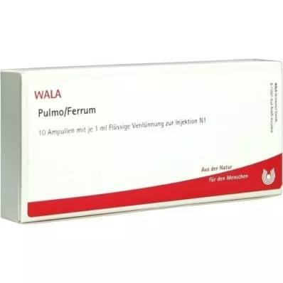 PULMO/FERRUM Ampullen, 10X1 ml