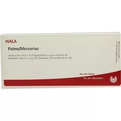PULMO/MERCURIUS Ampullen, 10X1 ml