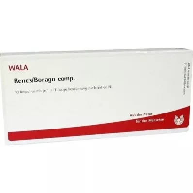 RENES/BORAGO comp.Ampullen, 10X1 ml