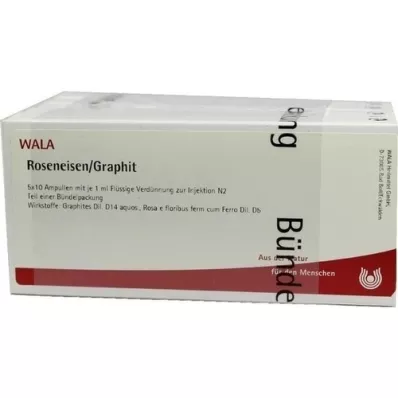 ROSENEISEN/Graphit Ampullen, 50X1 ml