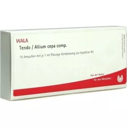 TENDO/ALLIUM cepa comp.Ampullen, 10X1 ml