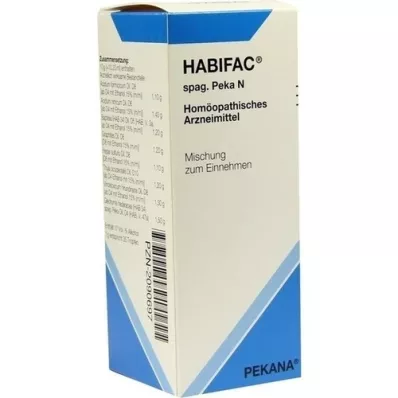 HABIFAC spag.Peka N Tropfen, 100 ml