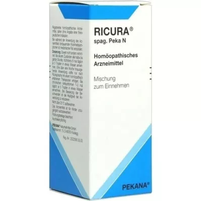 RICURA spag.Peka N Tropfen, 50 ml