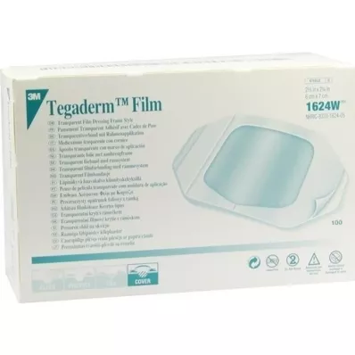 TEGADERM 3M Film 6x7 cm 1624W, 100 St TEGADERM 3M Film 6x7 cm 1624W, 100 St