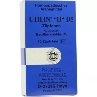 UTILIN H D 5 Suppositorien, 10 St
