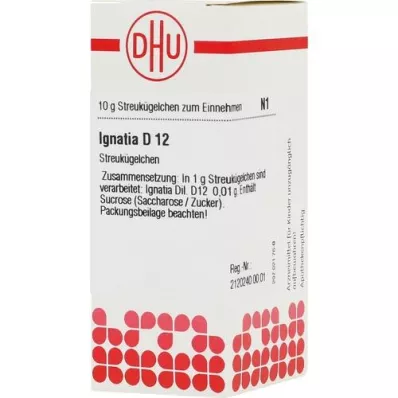 IGNATIA D 12 Globuli, 10 g
