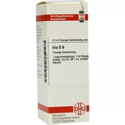 IRIS D 6 Dilution, 20 ml