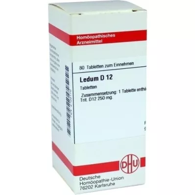 LEDUM D 12 Tabletten, 80 St