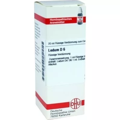 LEDUM D 6 Dilution, 20 ml