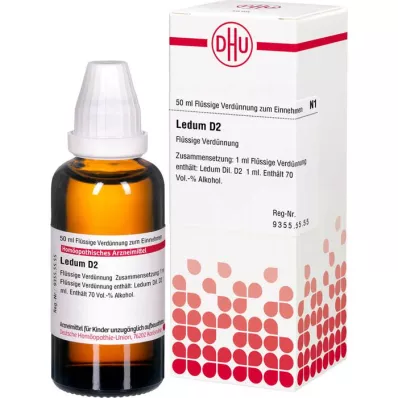 LEDUM D 2 Dilution, 50 ml