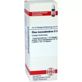 RHUS TOXICODENDRON D 30 Dilution, 20 ml