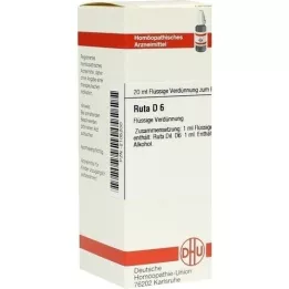 RUTA D 6 Dilution, 20 ml