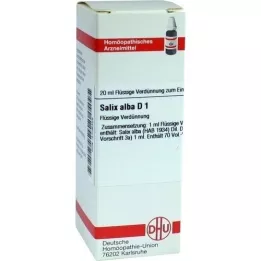 SALIX ALBA D 1 Dilution, 20 ml
