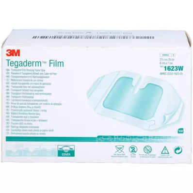 TEGADERM 3M Film I.V. 6x7 cm 1623W, 100 St