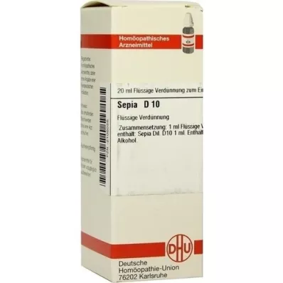 SEPIA D 10 Dilution, 20 ml