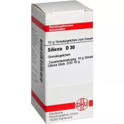SILICEA D 30 Globuli, 10 g