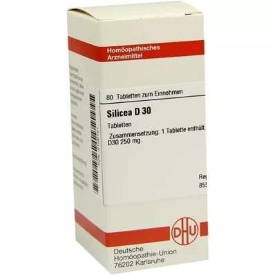 SILICEA D 30 Tabletten, 80 St