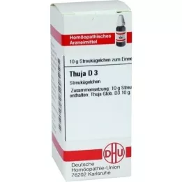 THUJA D 3 Globuli, 10 g