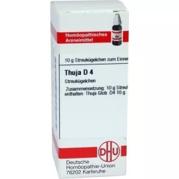 THUJA D 4 Globuli, 10 g