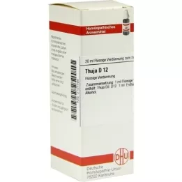 THUJA D 12 Dilution, 20 ml