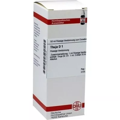 THUJA D 1 Dilution, 50 ml