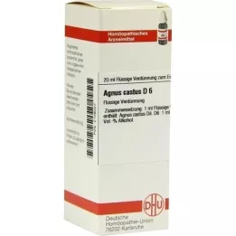 AGNUS CASTUS D 6 Dilution, 20 ml