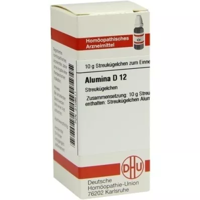 ALUMINA D 12 Globuli, 10 g