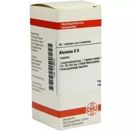 ALUMINA D 6 Tabletten, 80 St