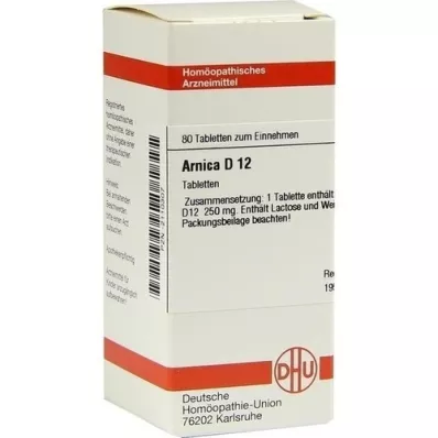 ARNICA D 12 Tabletten, 80 St