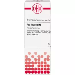 ASA FOETIDA D 3 Dilution, 20 ml