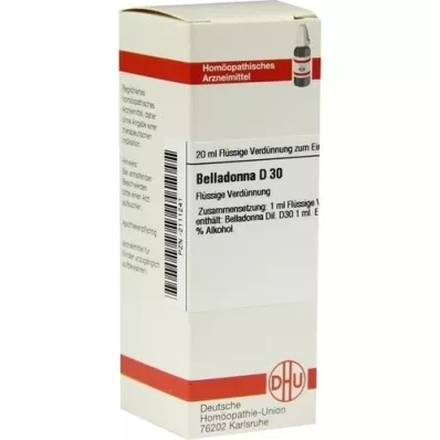 BELLADONNA D 30 Dilution, 20 ml