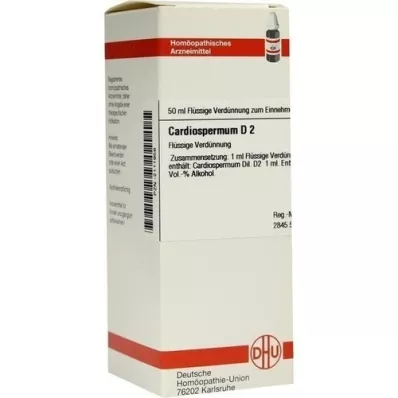 CARDIOSPERMUM D 2 Dilution, 50 ml CARDIOSPERMUM D 2 Dilution, 50 ml